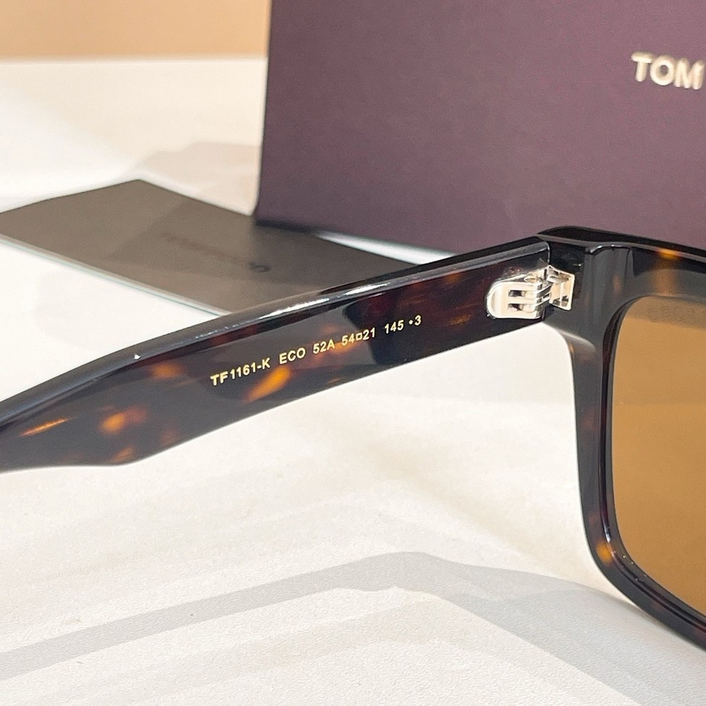 Tom Ford TF1161 Patterned Frame Square Sunglasses 54 21-140