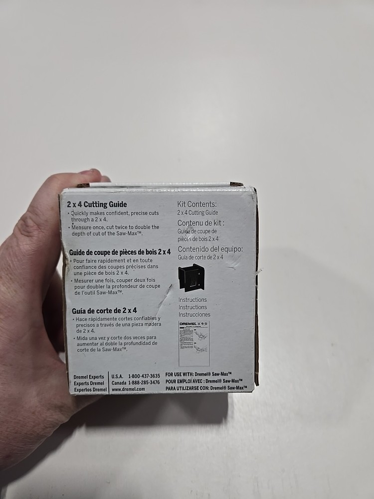 Dremel Saw Max 2x4 Cutting Guide