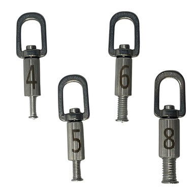 Grade A Tool Aluminum Dent Puller Weld Stud Master Kit - M4, M5, M6, M8