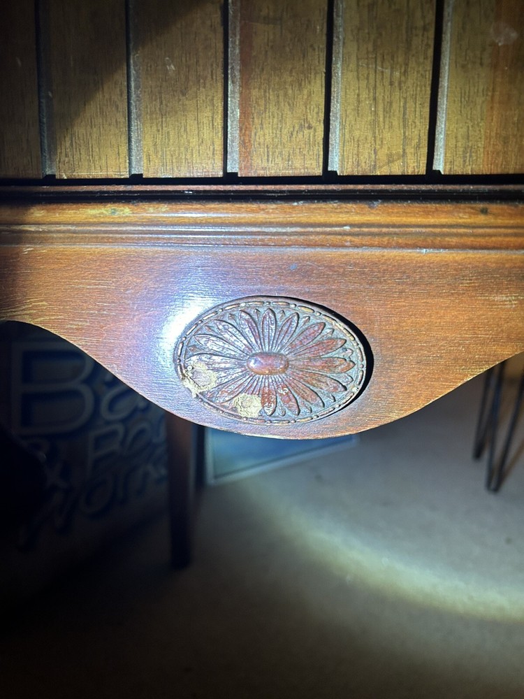 Antique Wood Buffet Sideboard