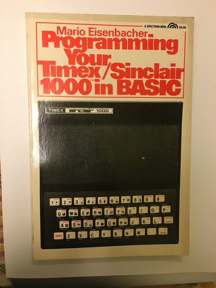 BOOK - Programming Your Timex/Sinclair 1000 in BASIC