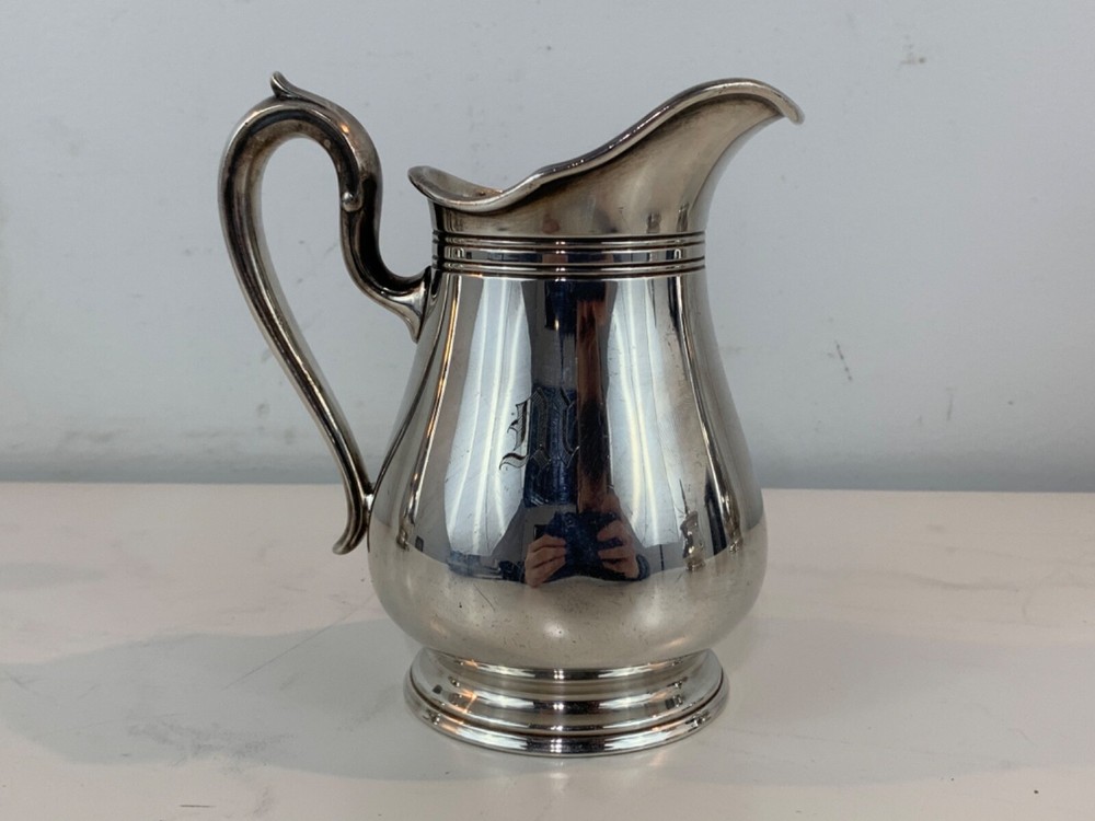 Vintage Reed 4 Barton Silver Plate Four Piece Tea set 4060