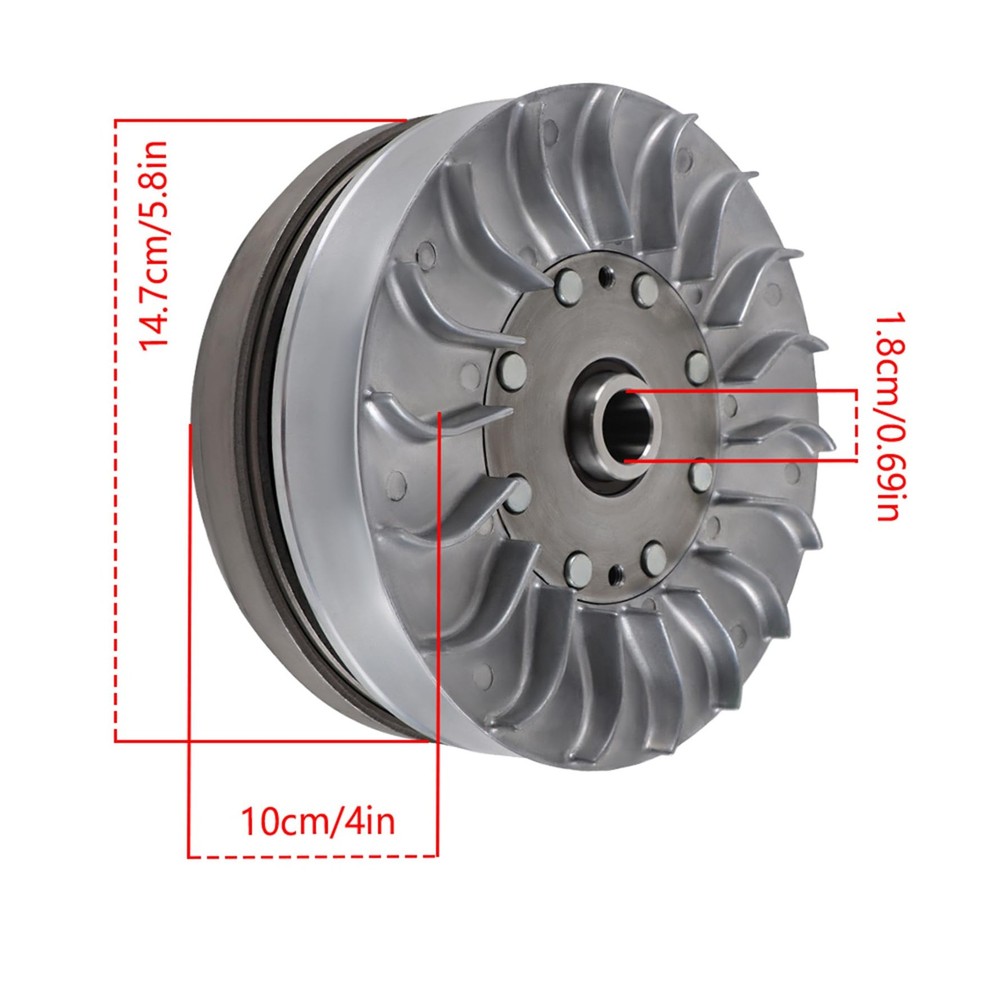 Secondary Clutch 21400-013-0000 Replacement for HS 250