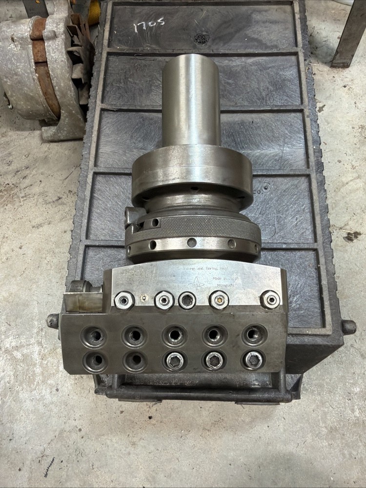Mizoguchi MU-S-5 Automatic Boring & Facing Head Milling Machine Tool 2” Shank