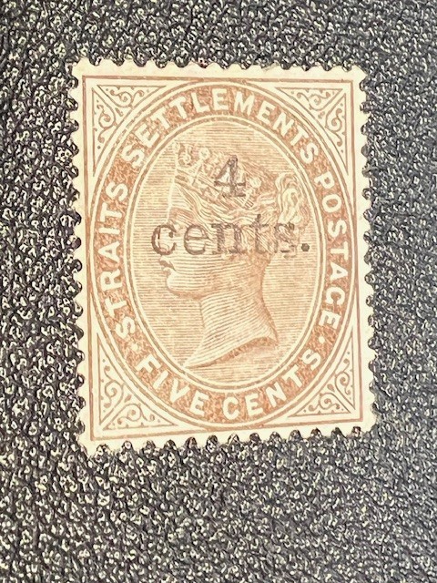 Straits Settlements stamp 90 MH