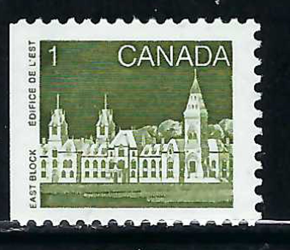CANADA - SCOTT 938 - BOOKLET STAMP - PARLIAMENT - 1985
