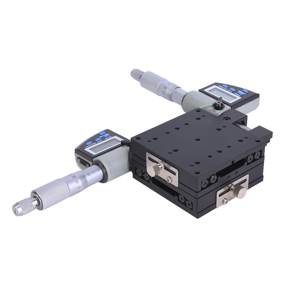 Micrometer Platform Digital 8x8cm 0.002mm Linear Stage Platform Accessory Part