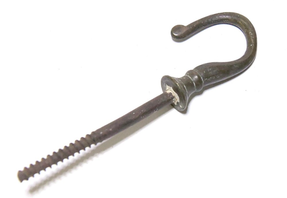 VINTAGE BRASSW CEILING HOOK FOR LIGHT