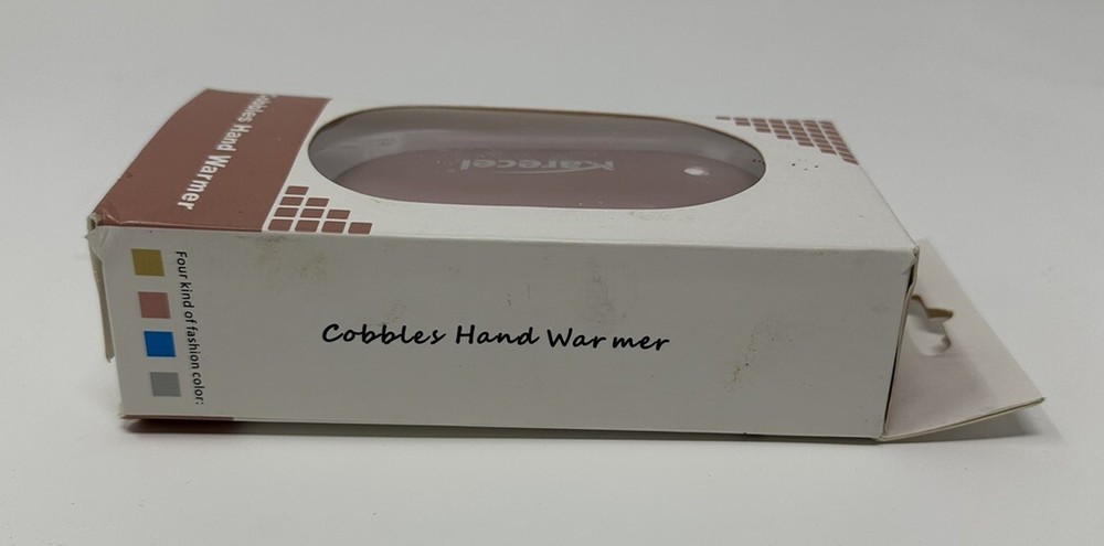 Karecel Rechargeable Cobbles Hand Warmer Battery 6-12 Hours Micro USB Android
