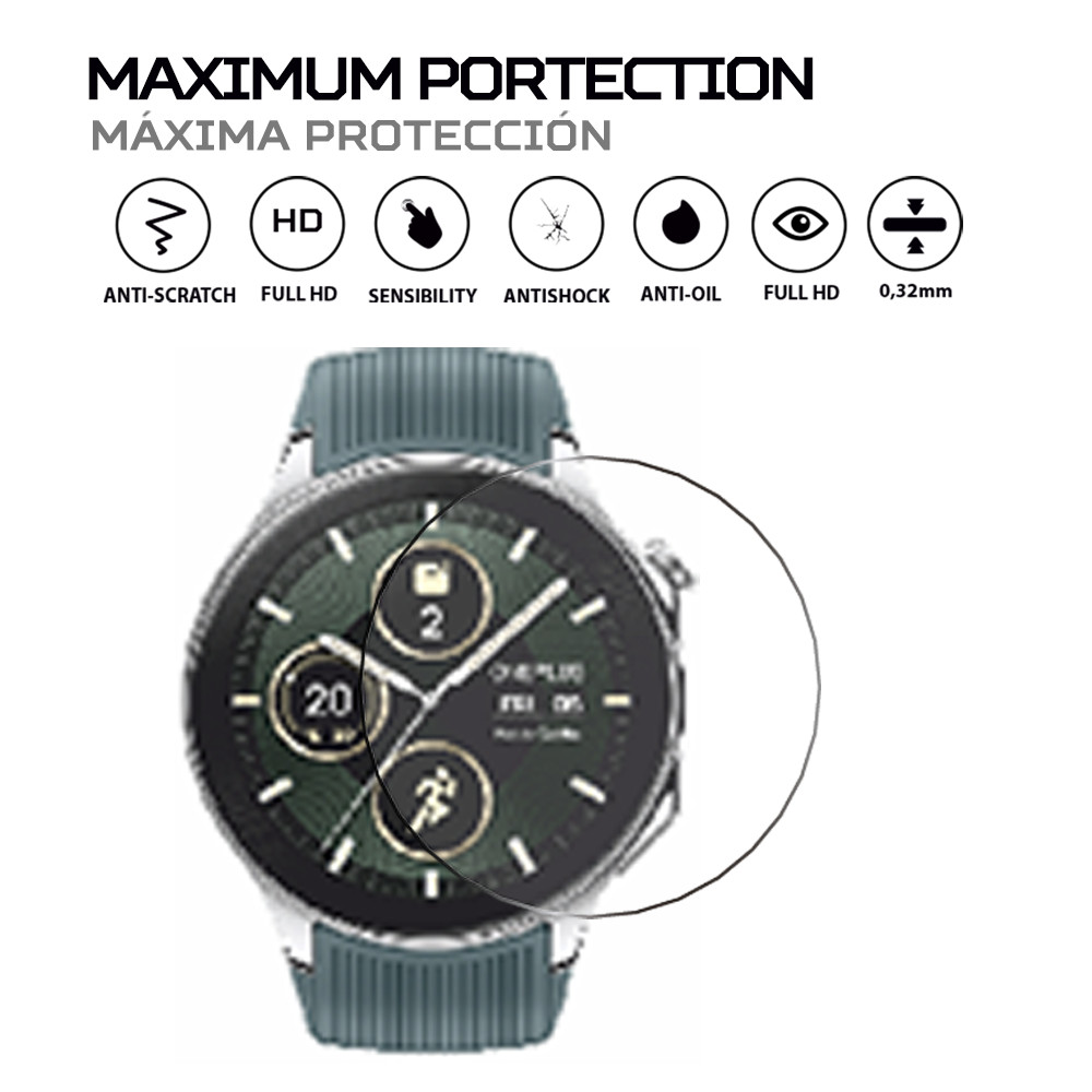 ANTISHOCK Screen protector for oneplus watch 2