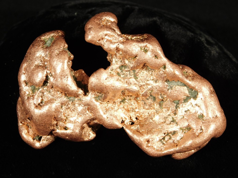 Big! Super Heavy Solid COPPER NUGGET or Native Copper Float Michigan 201gr