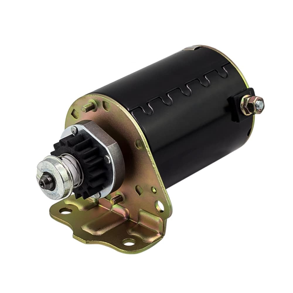 Starter Motor Replacement 16 Teeth Compatible with Briggs and Stratton...