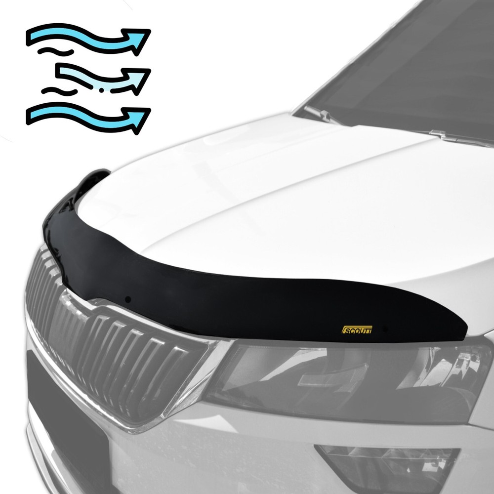 Scoutt bug deflector Bonnet guard Hood protector for Jeep Compass 2013-2017