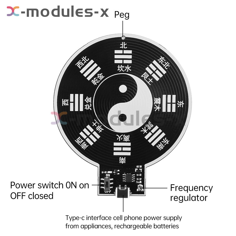 7.83Hz Schumann Wave Generator Ultra-Low Frequency Pulse Wave Generator Type-C