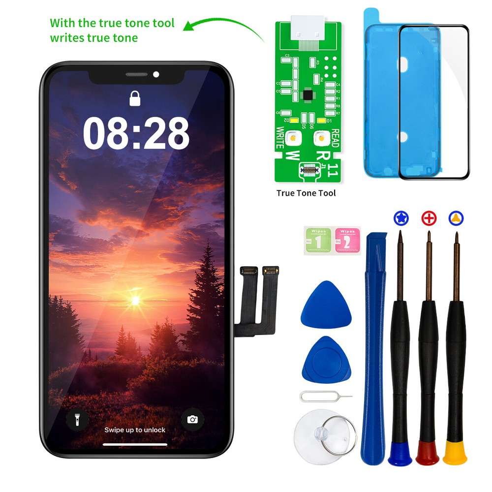 For iPhone 11 LCD Display Touch Screen Replacement Digitizer Assembly True Tone