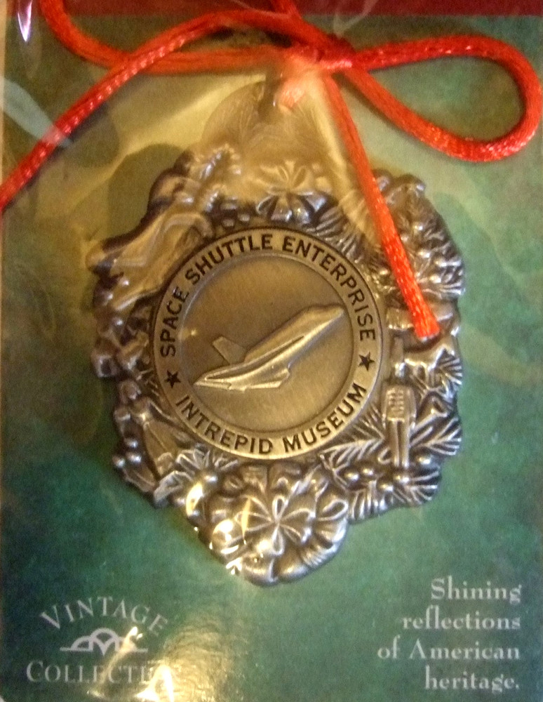 Christmas Ornament Space Shuttle Enterprise New in Box