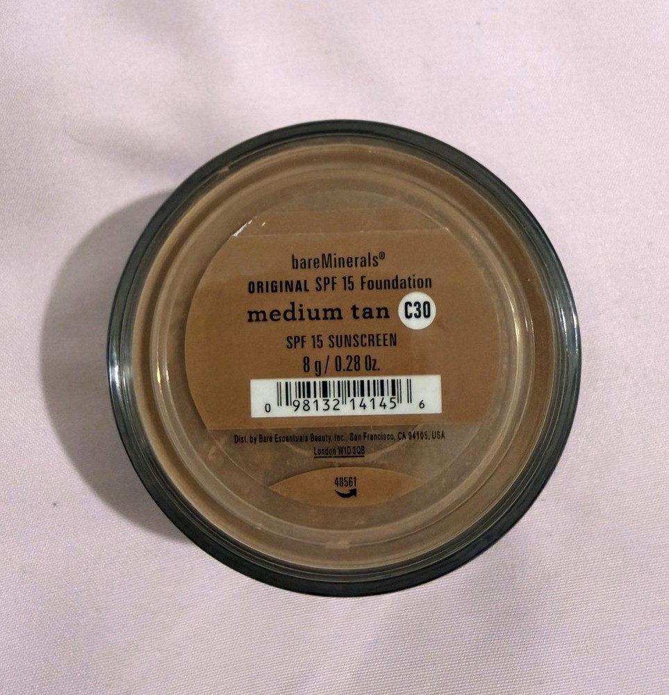 Bare Minerals Foundation SPF 15 Medium Tan C30 - 8 g/0.28oz