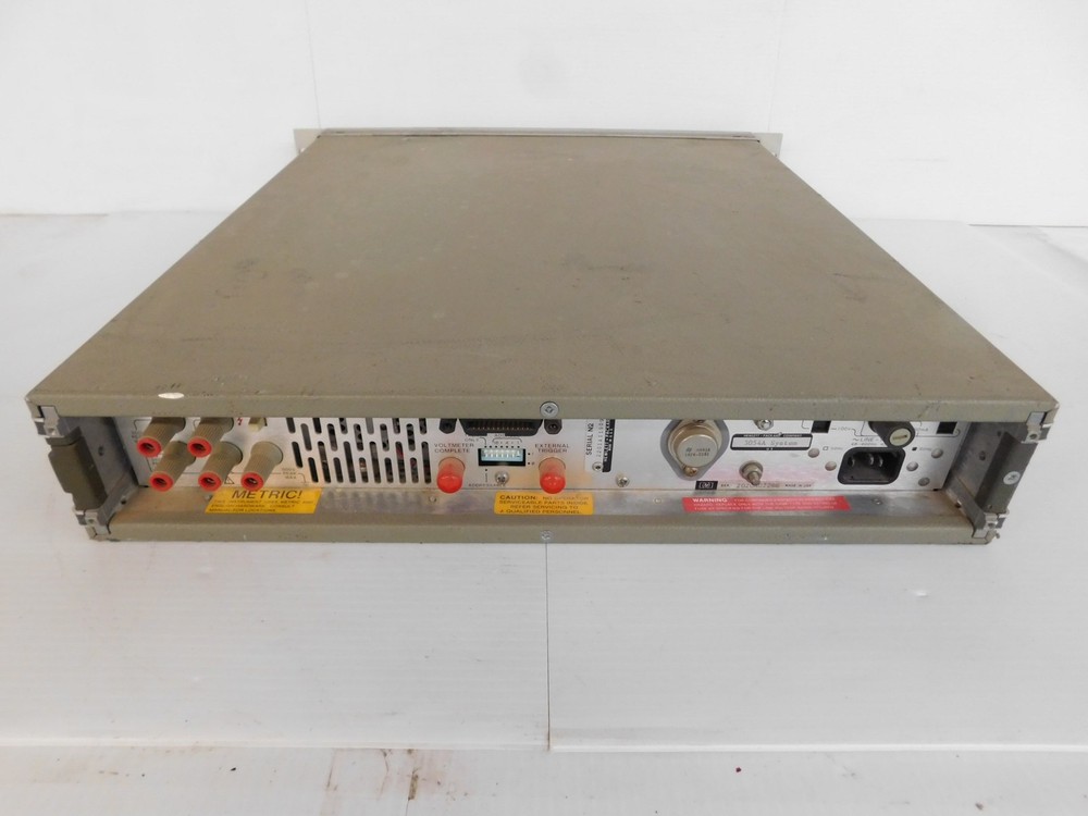 HEWLETT PACKARD 3456A DIGITAL VOLTMETER (MPT29)