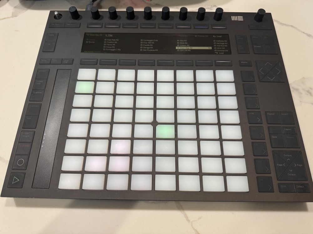Ableton Push 2 with Case and cables