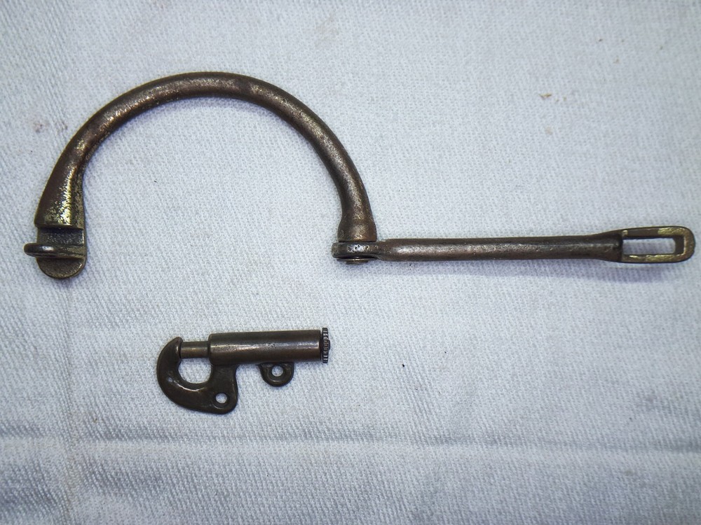Vintage WWII Duffel Bag Hasp | Handle Germany