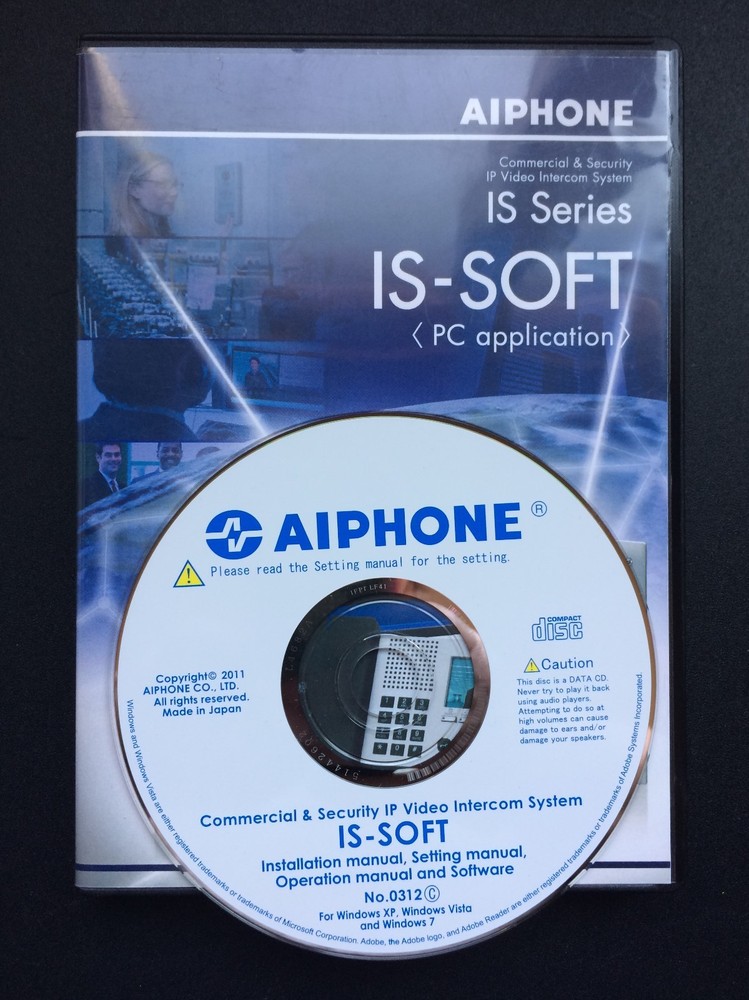 Aiphone IS Series IP Software Master Station Aiphone Software
