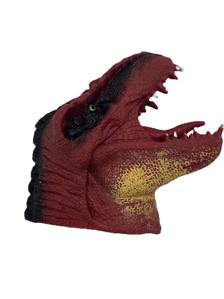 Dinosaur Carnotaurus Rubber Hand Puppet