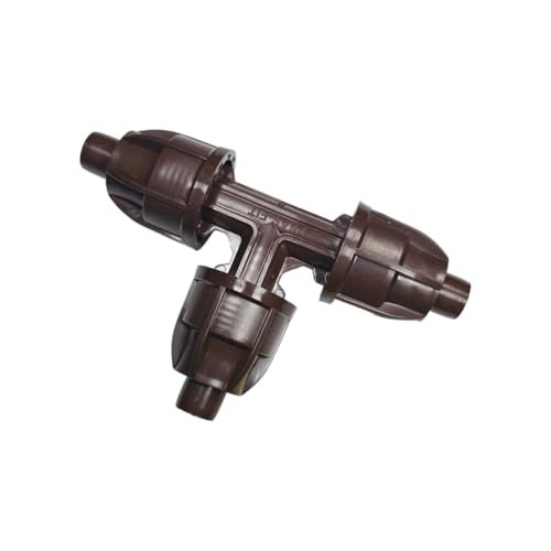 TechLock 17mm Tee – Durable 3-Way Compression Fitting for Drip Irrigation 25