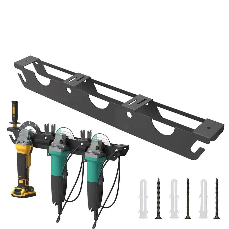Angle Grinder Storage Rack Wall Mounted Tool Storage Rack Angle Grinder Rack