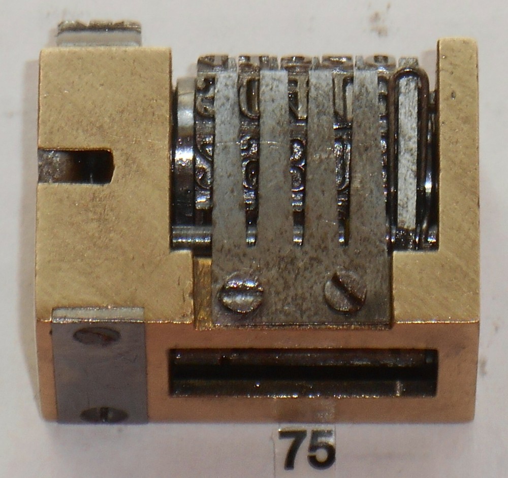 WMA | letterpress numbering machine | 75