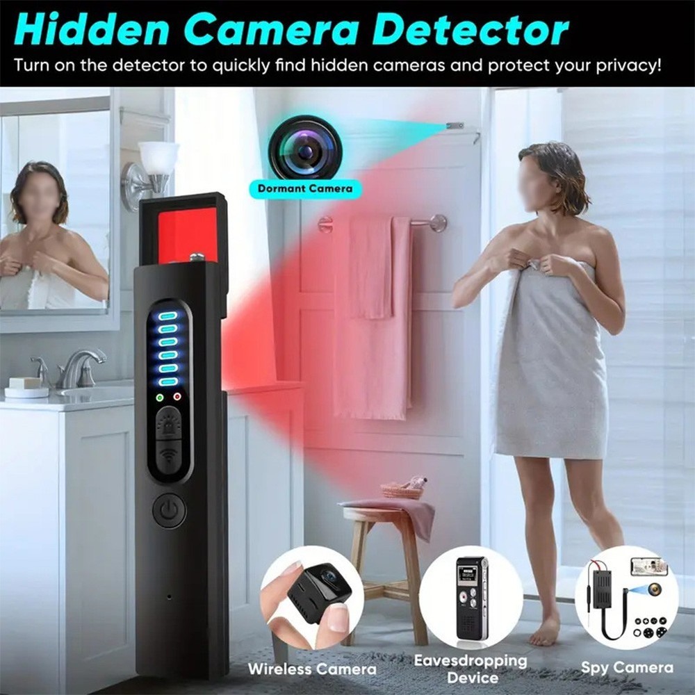 6in1 Camera Detector For Cameras And Bugging Devices With GPS Tracking