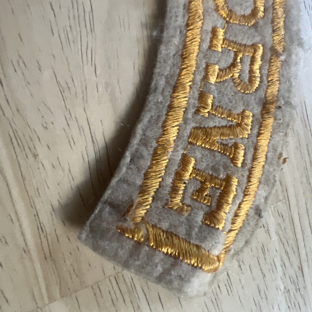 VTG AIR BORNE FELT PATCH