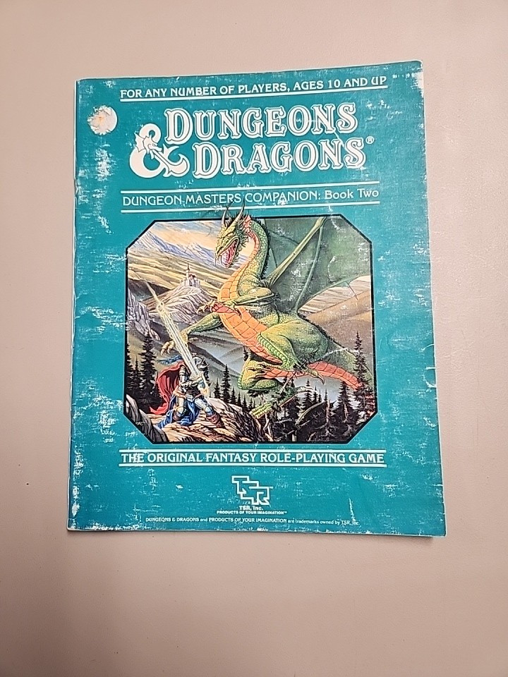 D&D Accessory- Dungeon Masters Companion Book 2