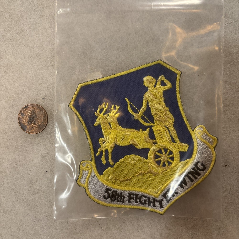 USAF 58th TAC FTR TRAINING SQUADRON PATCH