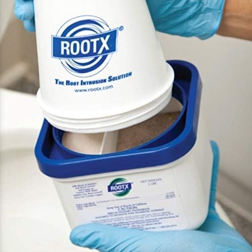 2LB. JAR with /APPLICATOR Foaming Root Control for Sewer Lines and Septic Sys...