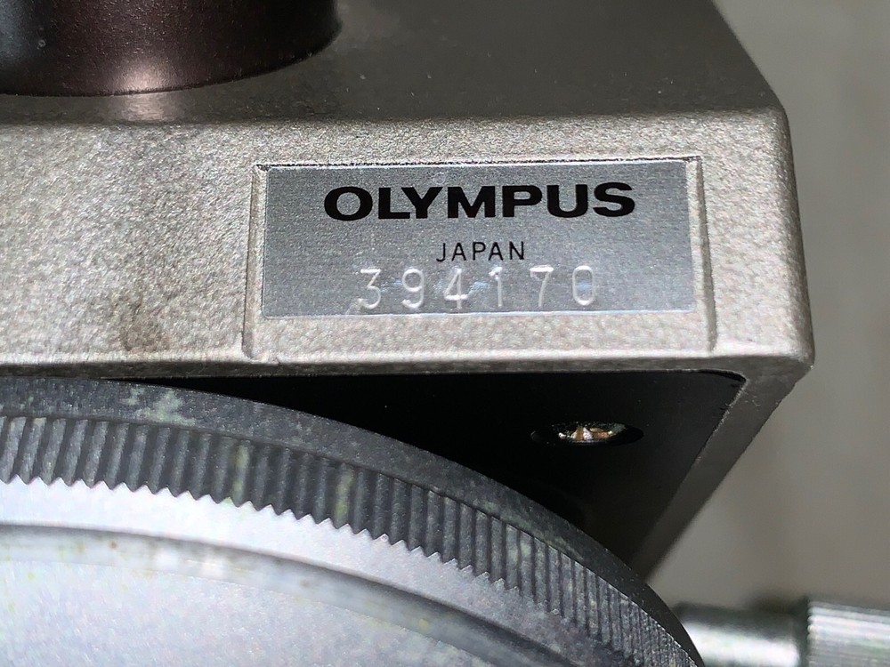Olympus CH Series Monocular Microscope w/ 2 objective lenses