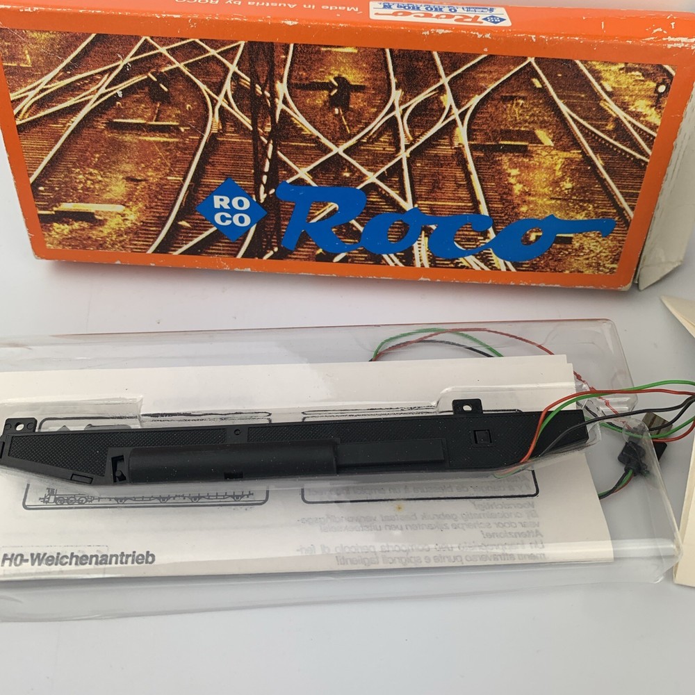 Roco 10010 Switch Machine Left Hand HO Scale NIP