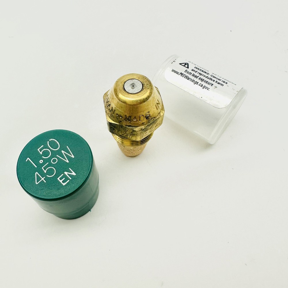 Fine Filter Burner Nozzle P01150-45W1 Injector 1.50 GPH 45°W EN