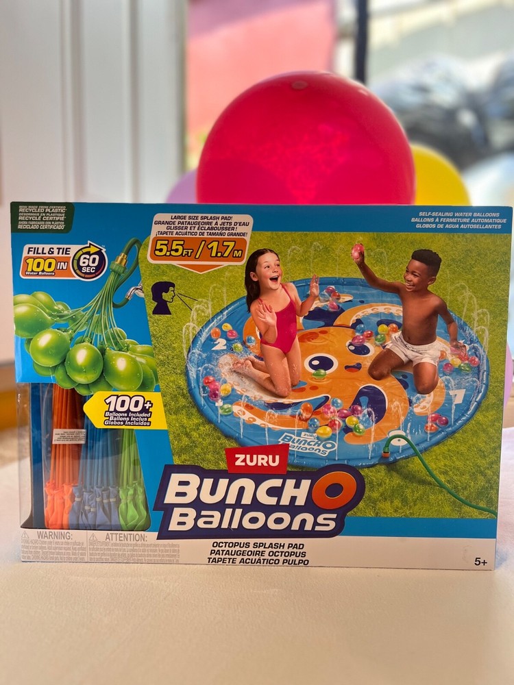 [Zuru] Octopus Splash Pad & H20 GO Double Slide DOUBLE PACK