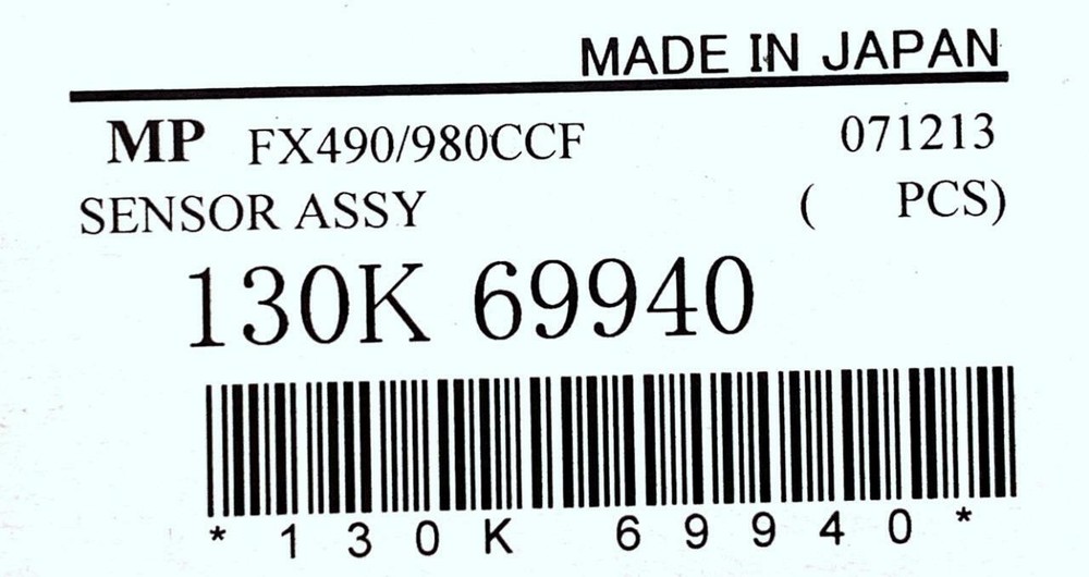 TDK TS0512LB-20 Toner Density Sensor (5 Available)