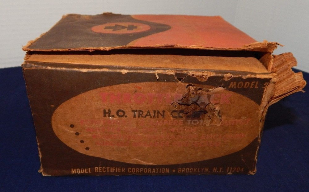 Vintage MRC Model 500 HO Train Control Throttle Pack with Box & Instructions