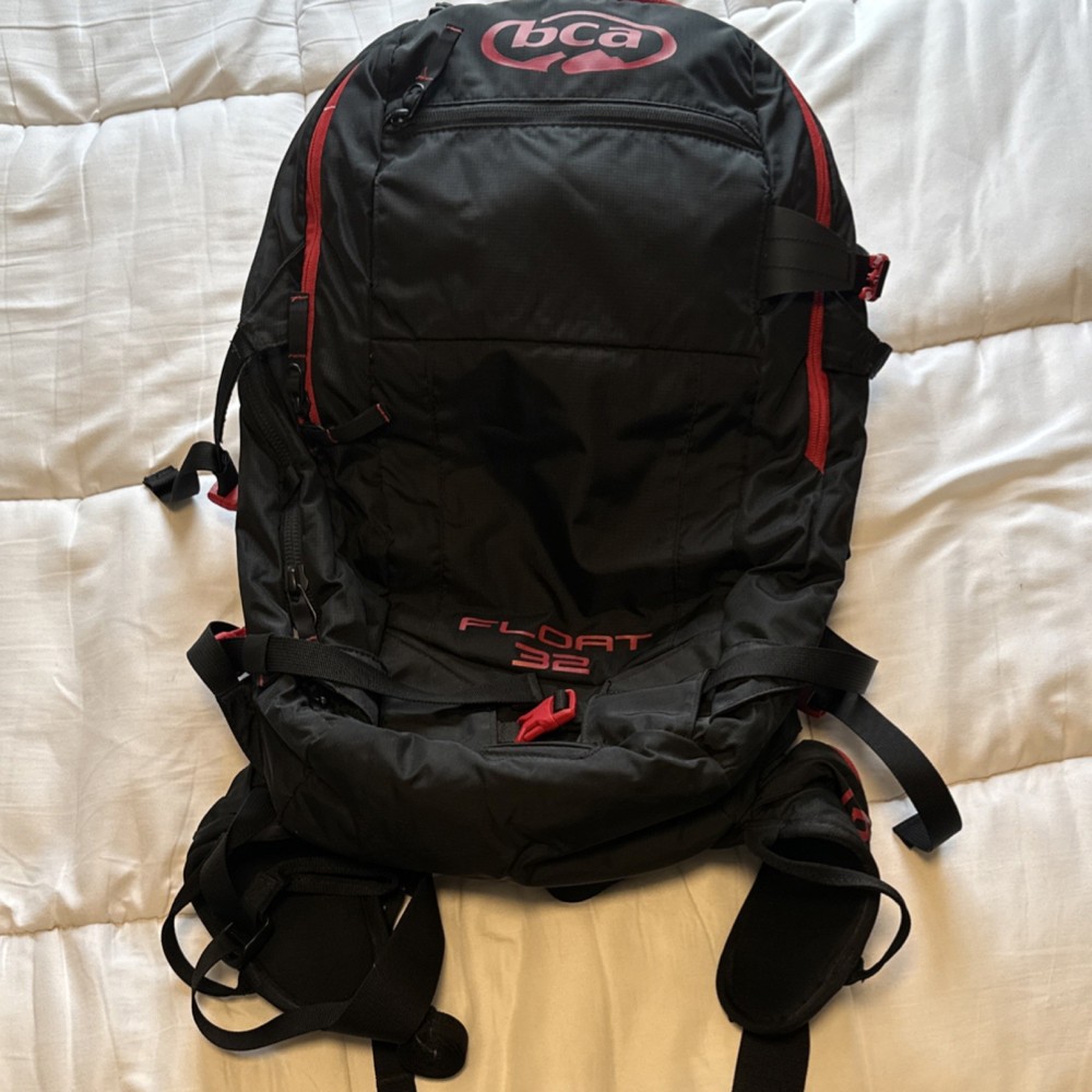 BCA Float 2.0 Float 32 Avalanche Airbag Backpack 32L Black Red Water Resistant