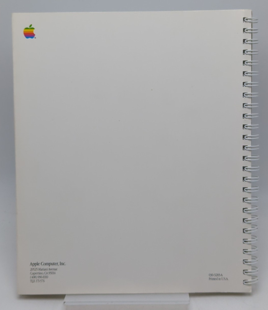 Apple Macintosh Utilities User's Guide 030-3283-A Vintage Computer Manual
