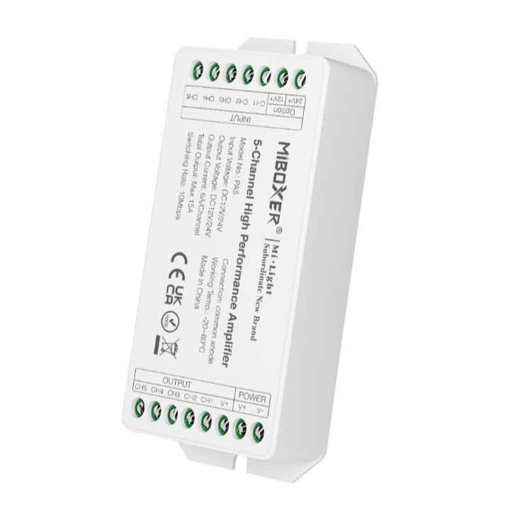 Miboxer 5-Channel High Performance Amplifier