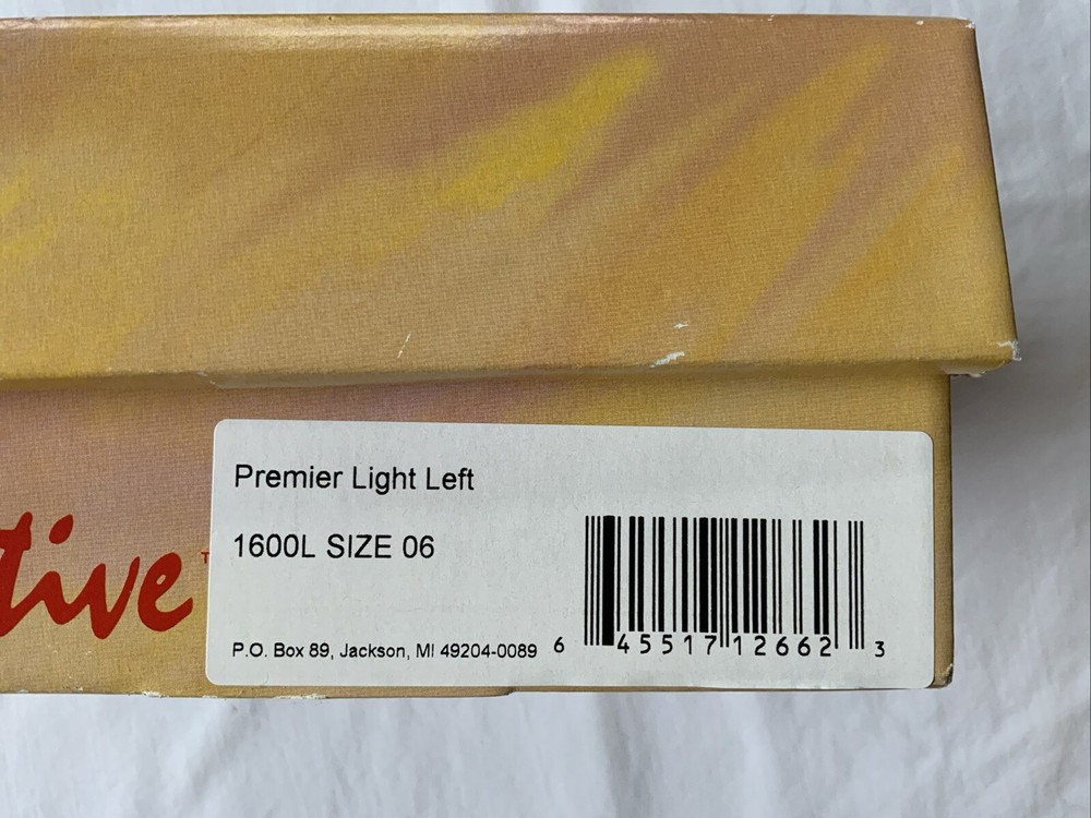 Active, Premier Light, Form 1600L, Beige, Size 6 Left