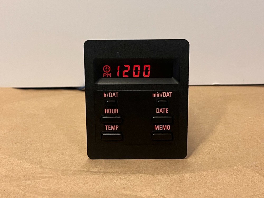 NEW LCD Screen Display Repair for BMW E30 6 Button OBC Clock On Board Computer