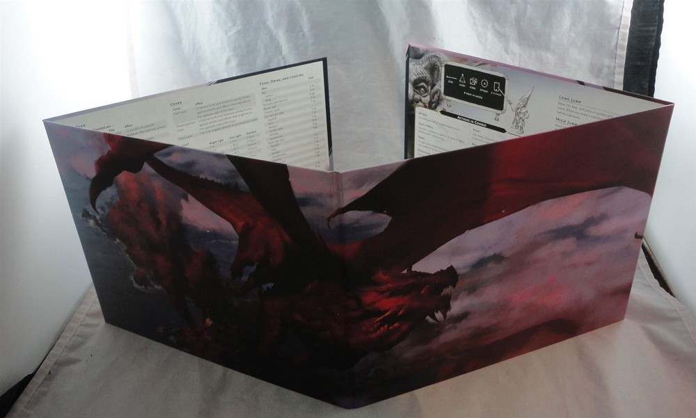 Dungeons & Dragons 5th Ed 5E 4-Panel DM's Dungeon Master's Screen