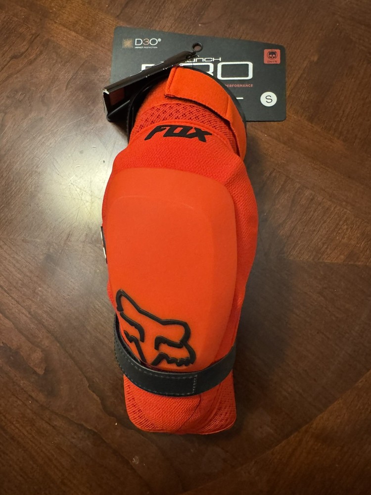 Fox Launch Pro D30 Elbow Pads Small Red
