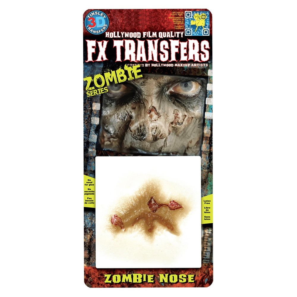 Zombie Nose Fx Transfer Costume Accessory