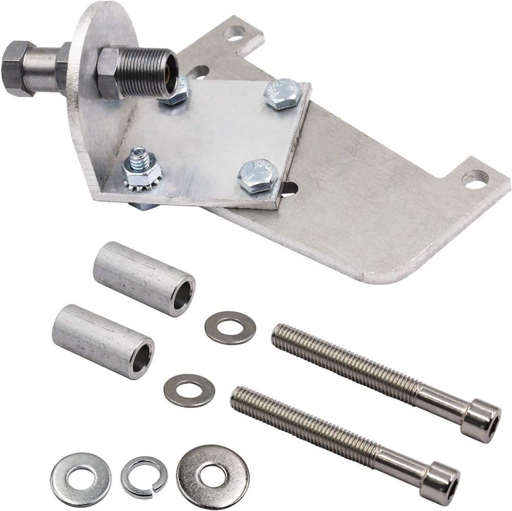 Adjustable Antenna Mount for 2017+ Freightliner Cascadia, Silver - PC-A55-02