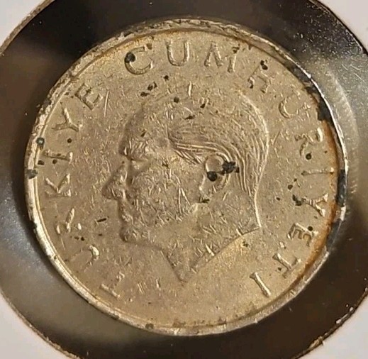 1996 Turkey 10 Lira